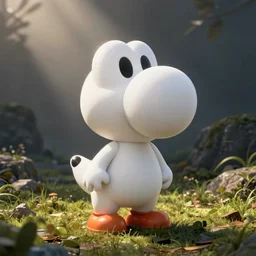 yoshi in the style of butch hartman