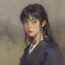 an original digital painting by wlop