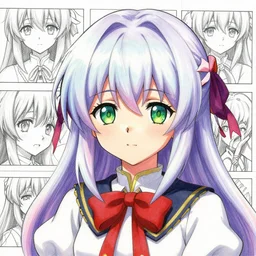 full headshot portrait of Remilia Scarlet from Touhou, drawn by WLOP, by Avetetsuya Studios, attractive character, colored sketch anime manga panel, Remilia Scarlet from Touhou, trending on artstation