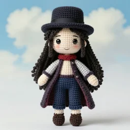 anime cthulhu as a crochet doll, anime. studio ghibli