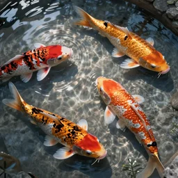 “Japanese koi fish prints”