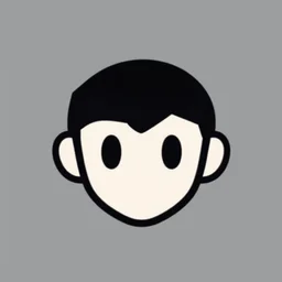 face icon vector minimalist mega man tomine, adrian