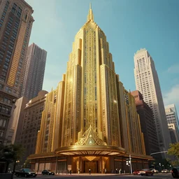 a metropolis built in art deco style, photo realistic, extremely detailed, cinematic lighting, establishing shot, retro, art deco, gilded age, colored, digital art, 1920s, unreal engine, octane