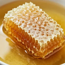 arm filled with honeycomb