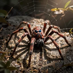 a spider that looks like weird al