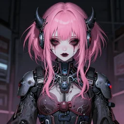 by kyoto animation, very creepy clown girl ghost in the shell pink hair, tears from the eyes, wearing cyberpunk intricate streetwear, beautiful, detailed portrait, intricate complexity, ilya kuvshinov, cell shaded, 4 k, concept art, by wlop, ilya kuvshinov, greg rutkowski, sharp focus, volumetric lighting, cinematic lighting