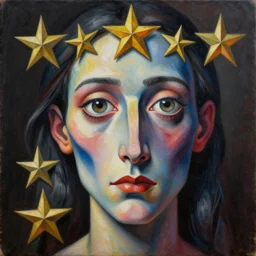Intricate five star Nightmare Fuel portrait by Pablo Picasso, oil on canvas, HDR, high detail, Photo realistic, hyperrealism,matte finish, high contrast, 3d depth, masterpiece, vivid and vibrant colors, enhanced light effect, enhanced eye detail,artstationhd