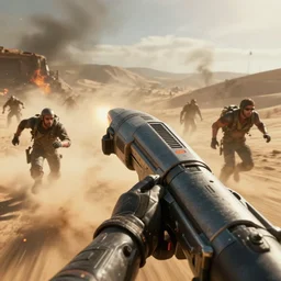 macro closeup photo of combat tesla being chased in a post apocalyptic fallout 4 desert, 3 pm, smoke, dust, embers, mad max, action, speed, rocket league, volumetric lighting, hdr, need for speed, gta 5, ridley scott, makoto shinkai, syd mead, craig mullins, cinematic, fast and furious, blade runner, octane, 8 k, iso 1 0 0