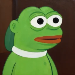 the rarest pepe, beautiful painting, cinematic, masterpiece
