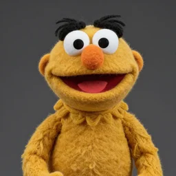 joel miller as a muppet. highly detailed felt. hyper real photo. 4 k.