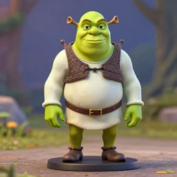 Shrek anime figurine