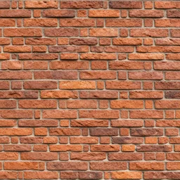 photo of an irregular brick wall texture, seamless micro detail