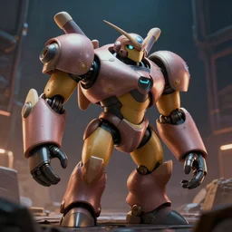 worksafe. cgsociety, by wlop, ilya kuvshinov, trending on artstation. metabee from medabots, cinematic dramatic atmosphere, sharp focus, volumetric lighting, unreal engine, 4 k.