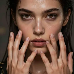 epic masterpiece carnivale, sweaty skin, hyperrealistic, octane render, cinematic, beautiful face and flawless skin, perfect hands, 5 fingers,  by Edgar Maxence and Ross Tran and Michael Whelan, Legends of Runeterra