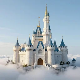 castle made of clouds, impressive details, ultra resolution, 8k,
