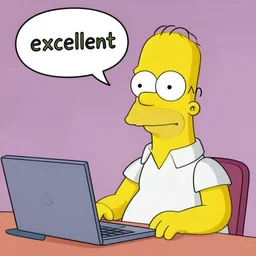 mr. burns from the simpsons saying “ excellent ”, cartoon