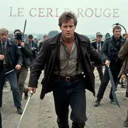 john fahey in le cercle rouge ( 1 9 7 0 ) directed by jean - pierre melville, during the convict's escape