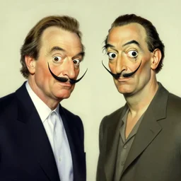 greg rutkowski and thomas kinkade, salvador dali, michael sowa, art
