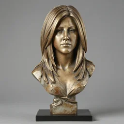 a sculpture of Nicole Aniston
