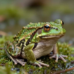 a detailed picture of a frog, 8k.