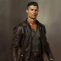 cristiano ronaldo star wars movie character, highly detailed, digital fantasy character, painted portrait, artstation, concept art, art by anders zorn, wonderful masterpiece by greg rutkowski, beautiful cinematic light, american romanticism by greg manchess, jessica rossier and norman rockwell