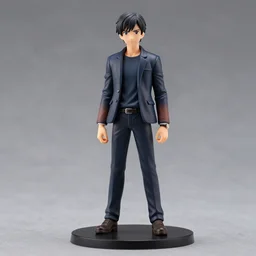 jordan peterson, an anime nendoroid of jordan peterson, figurine, detailed product photo