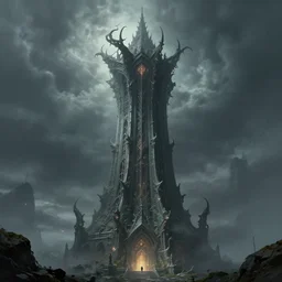 the eldritch tower of cthulhu, digital art by paul chadeisson, trending on artstation, photoshop, concept art, high resolution