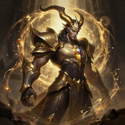 capricorn zodiac concept art, digital illustration, trending on artstation, intricate details, epic composition, sharp focus, 8 k uhd, masterpiece, league of legends splash art