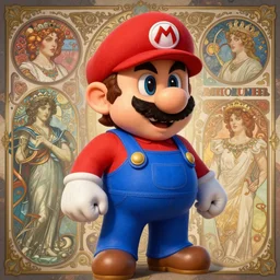 hyperdetailed portrait of evil mario. digital painting, sharp foccus ilustration, artstation hq. intricate, elegant. wlop, greg rutkowski, alphonse mucha,. dan mumford. incredible background by repin. full height. decollage. assemblange. cgsociety. impressionism