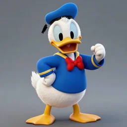 donald duck starring in a marvel end game, movie poster, extremely detailed, polished cgi, 8 k