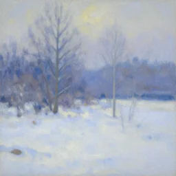 if this long winter is finally over. beautiful matte painting, impressionism