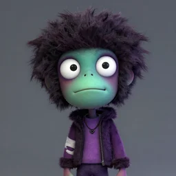 renaissance portrait of 2d from Gorillaz