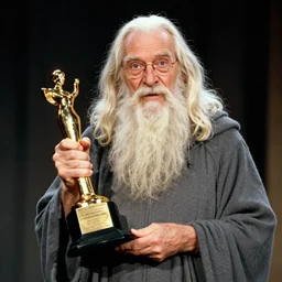 An old wizard, photo made by Slim Aarons, award winning