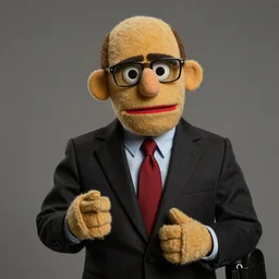 Saul Goodman as a puppet