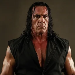 The Undertaker as The American Psycho, cinematic still, sweating hard