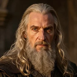 selfie of gandalf, fine detailed face, long curly hair, stunning 3 d render inspired art by greg rutkowski and xiang duan and thomas eakes, realistic, highly detailed attributes and atmosphere, dim volumetric cinematic lighting, 8 k octane detailed render, post - processing, masterpiece, golden hour, soft focus