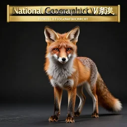 professional photo of a cat fox, national geographic, studio lighting, very detailed, unreal engine, canon photo, professional lighting, good composition, winning award photo, real cat fox, real,