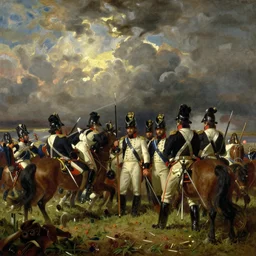battle of borodino, by igor vasnetsov