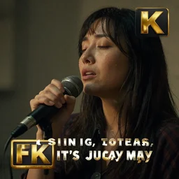 sing it with me, if it's just for today,, highly detailed, sharp, cinematic, 8 k,