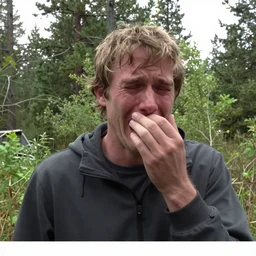 trail cam footage of jordan peterson crying