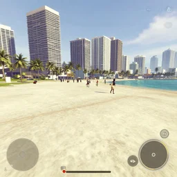 Leaked screenshot of GTA 6, miami beach
