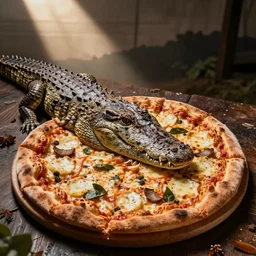 crocodile pizza, majesty, wonderful, brilliant,