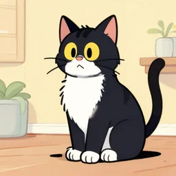 one cartoon cat by louis william wayne