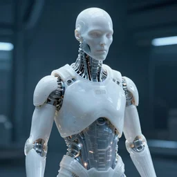 engineer from the movie prometheus, translucent white skin
