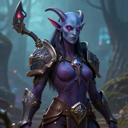 blood elf, world of warcraft, trending on art station, fantasy, smooth