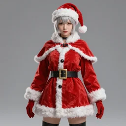 Female santa claus for  blade and soul concept art on a render by the artist Hyung tae Kim ,  Jiyun Chae, Joe Madureira, trending on Artstation by Hyung tae Kim, artbook, Stanley Artgerm Lau, WLOP, Rossdraws