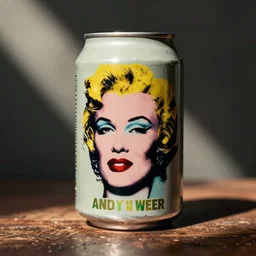beer can by Andy Warhol