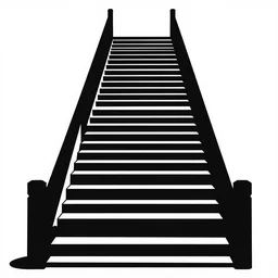 stairway to heaven, vector art