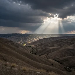 the grand landscapes, art by nasreddine dinet
