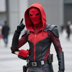 red hood cosplay